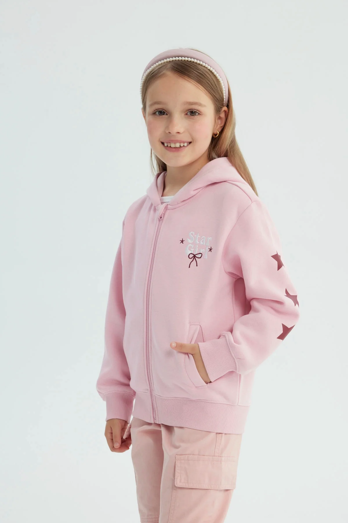 Polerón Niña Regular Rosado - Image 2