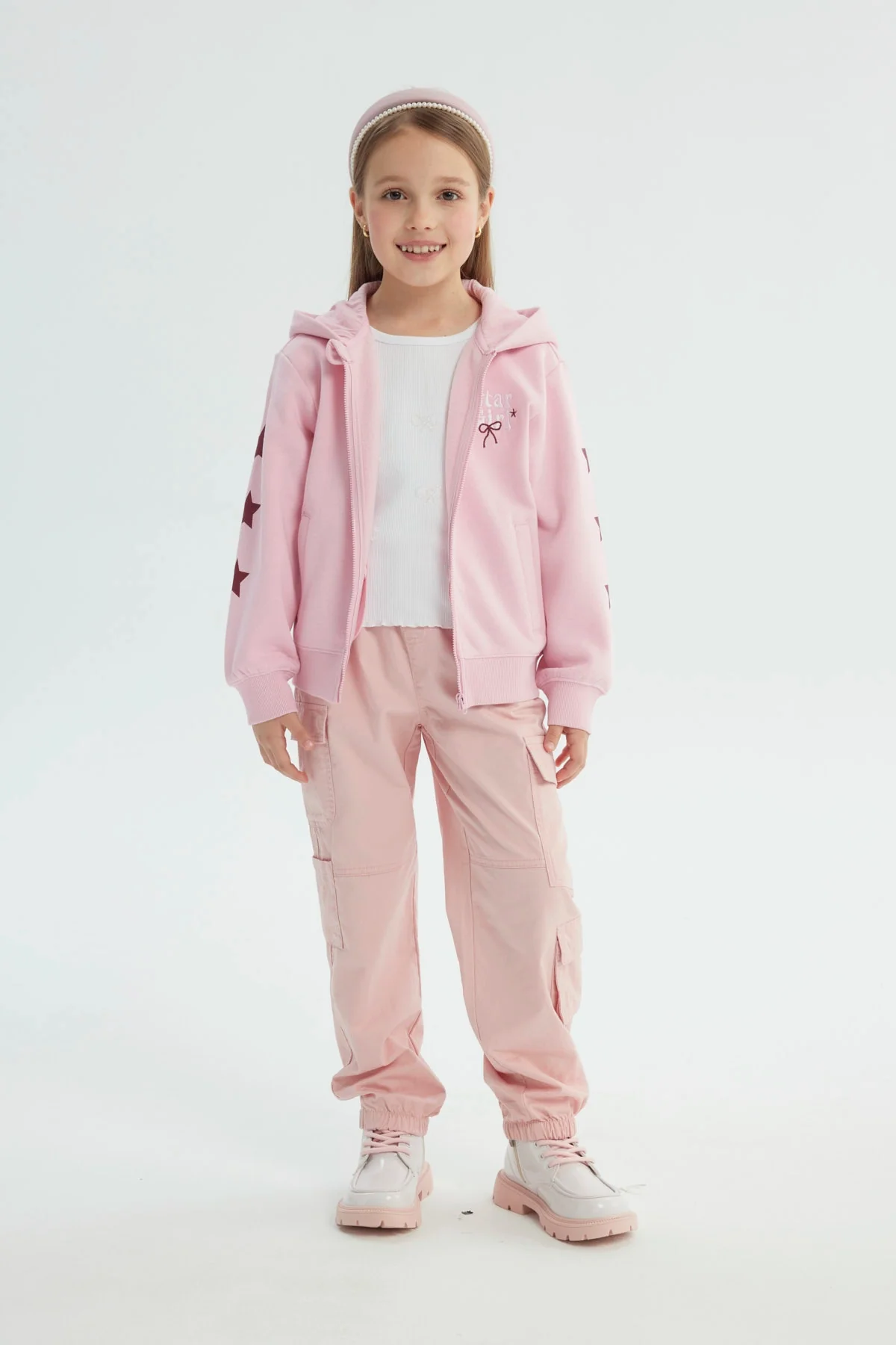 Polerón Niña Regular Rosado - Image 4