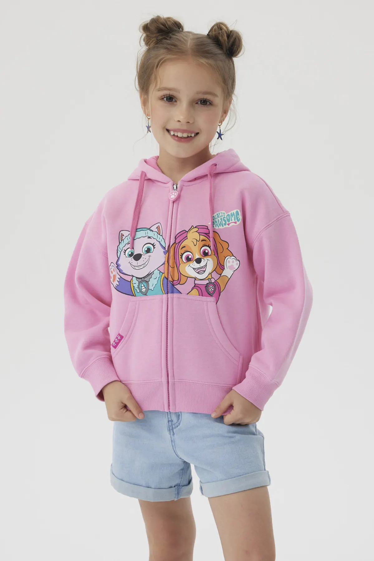 Polerón Niña Skye Rosado
