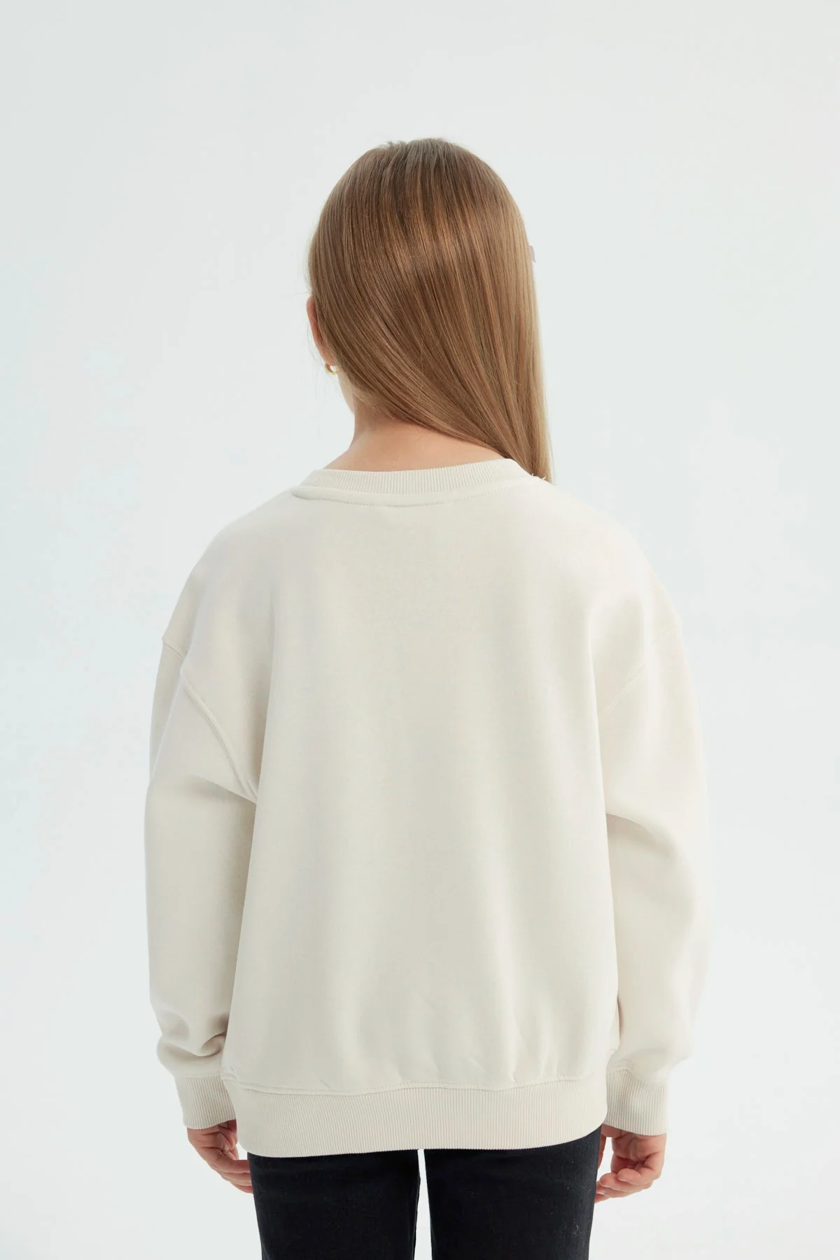 Polerón Niña Slim Crudo - Image 3