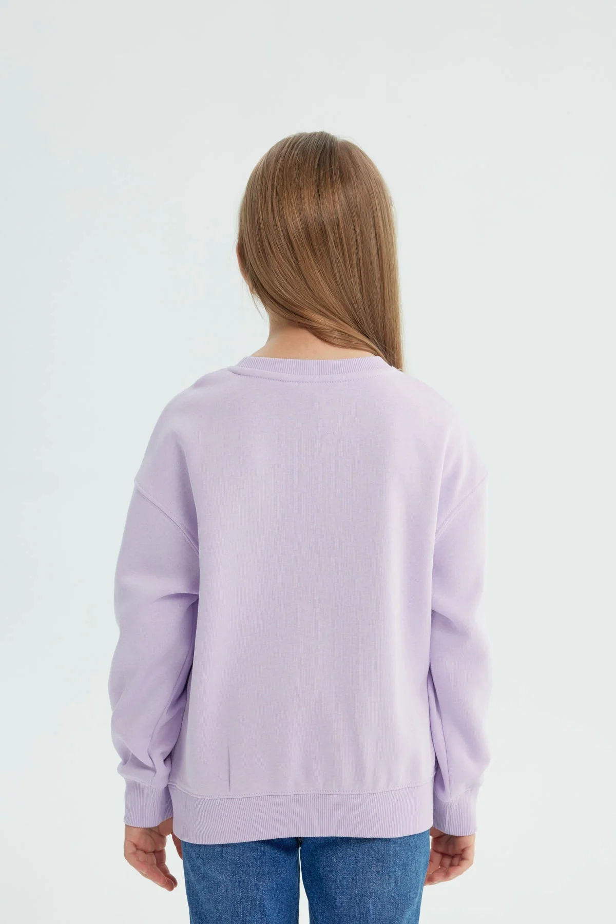 Polerón Niña Slim Lila - Image 3
