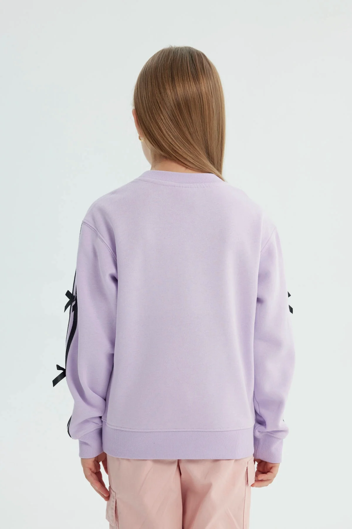Polerón Niña Slim Lila - Image 3