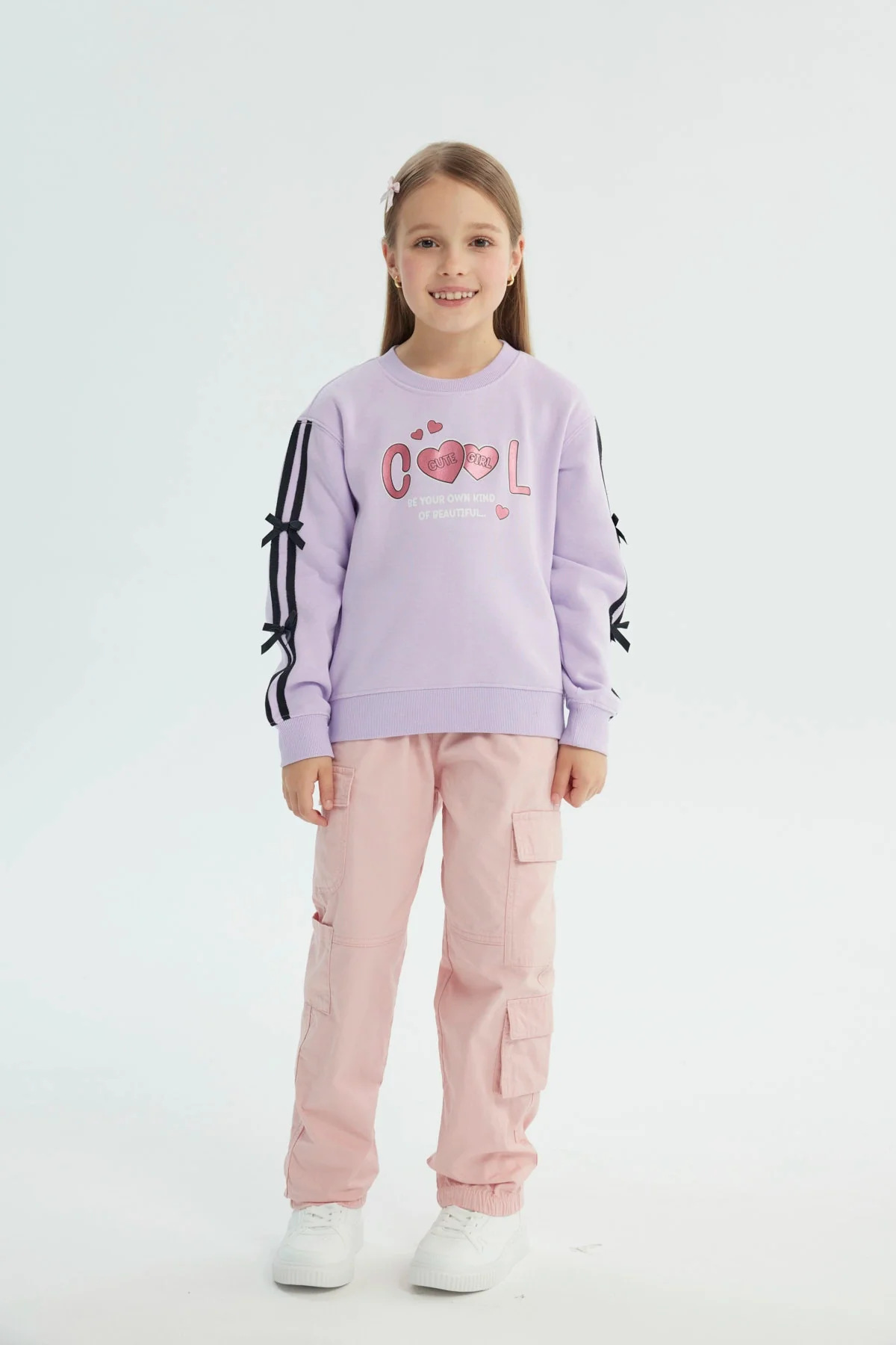 Polerón Niña Slim Lila - Image 4