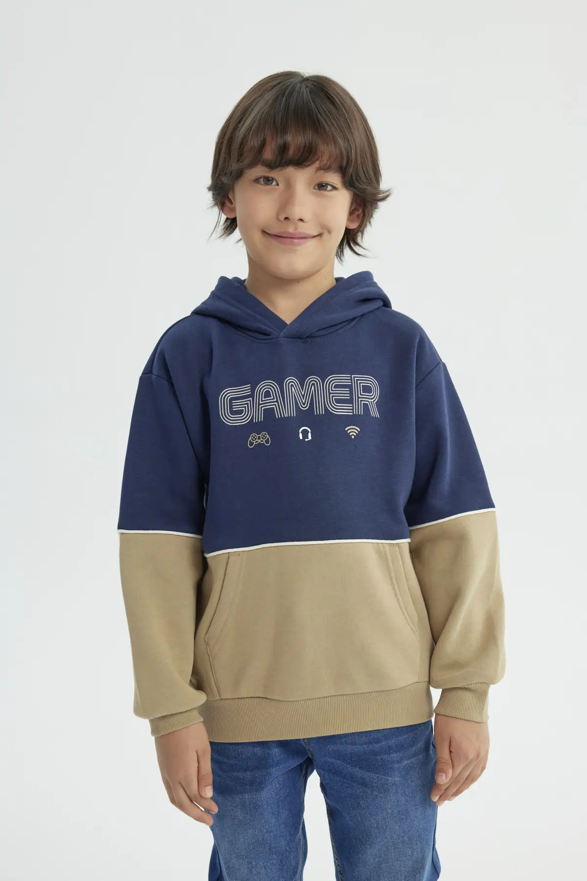 Polerón Niño Classic Kaki