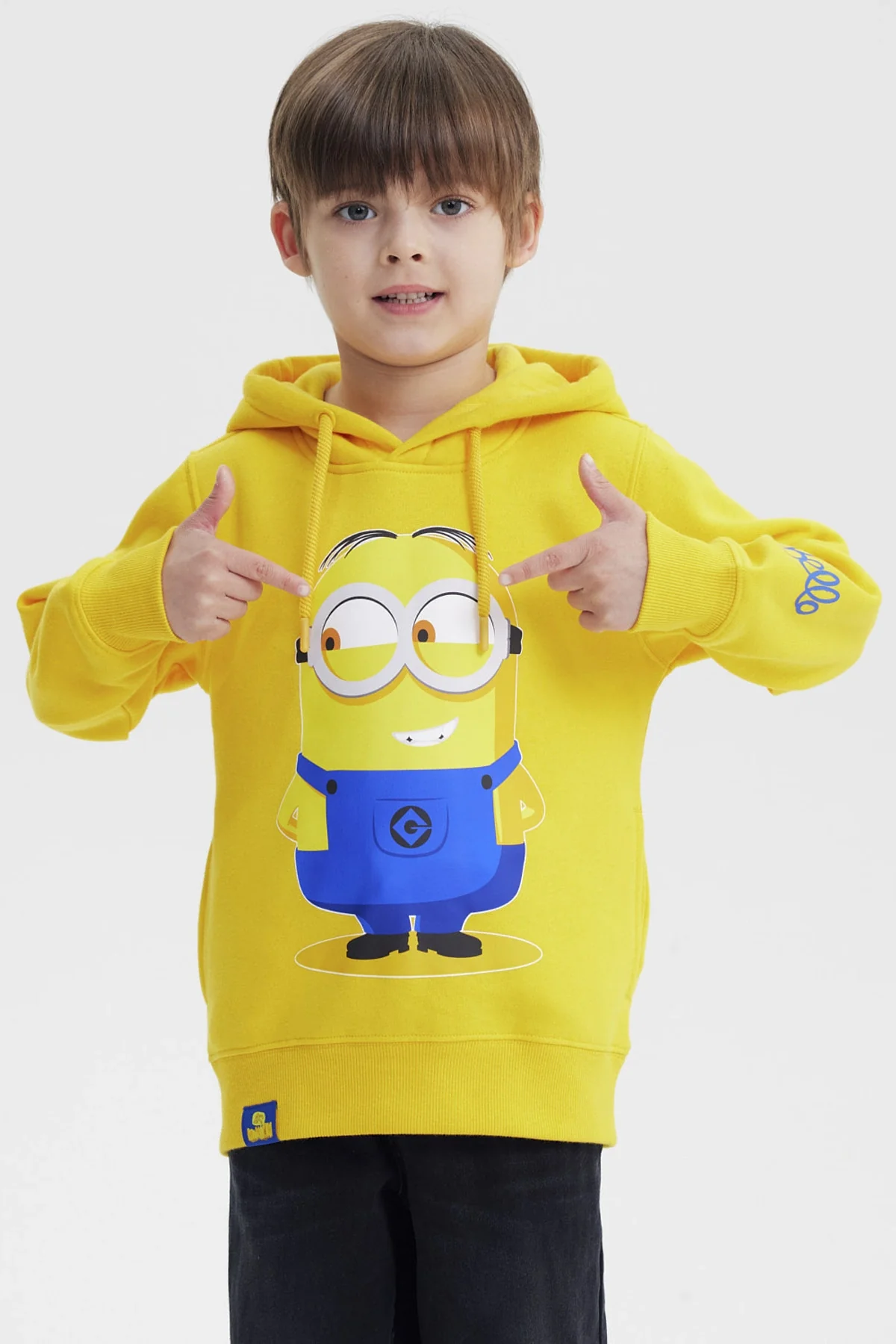 Polerón Niño Minions Amarillo