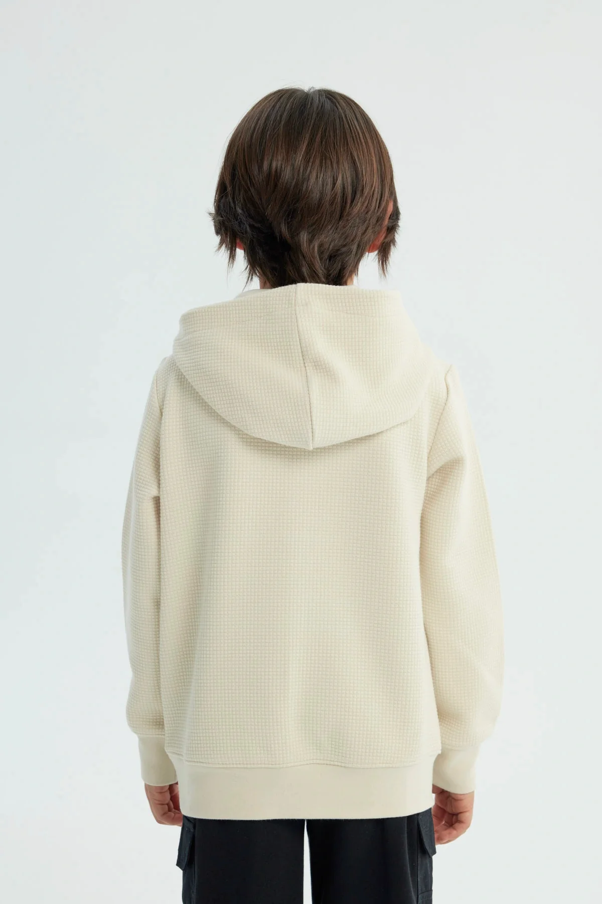 Polerón Niño Regular Beige - Image 3
