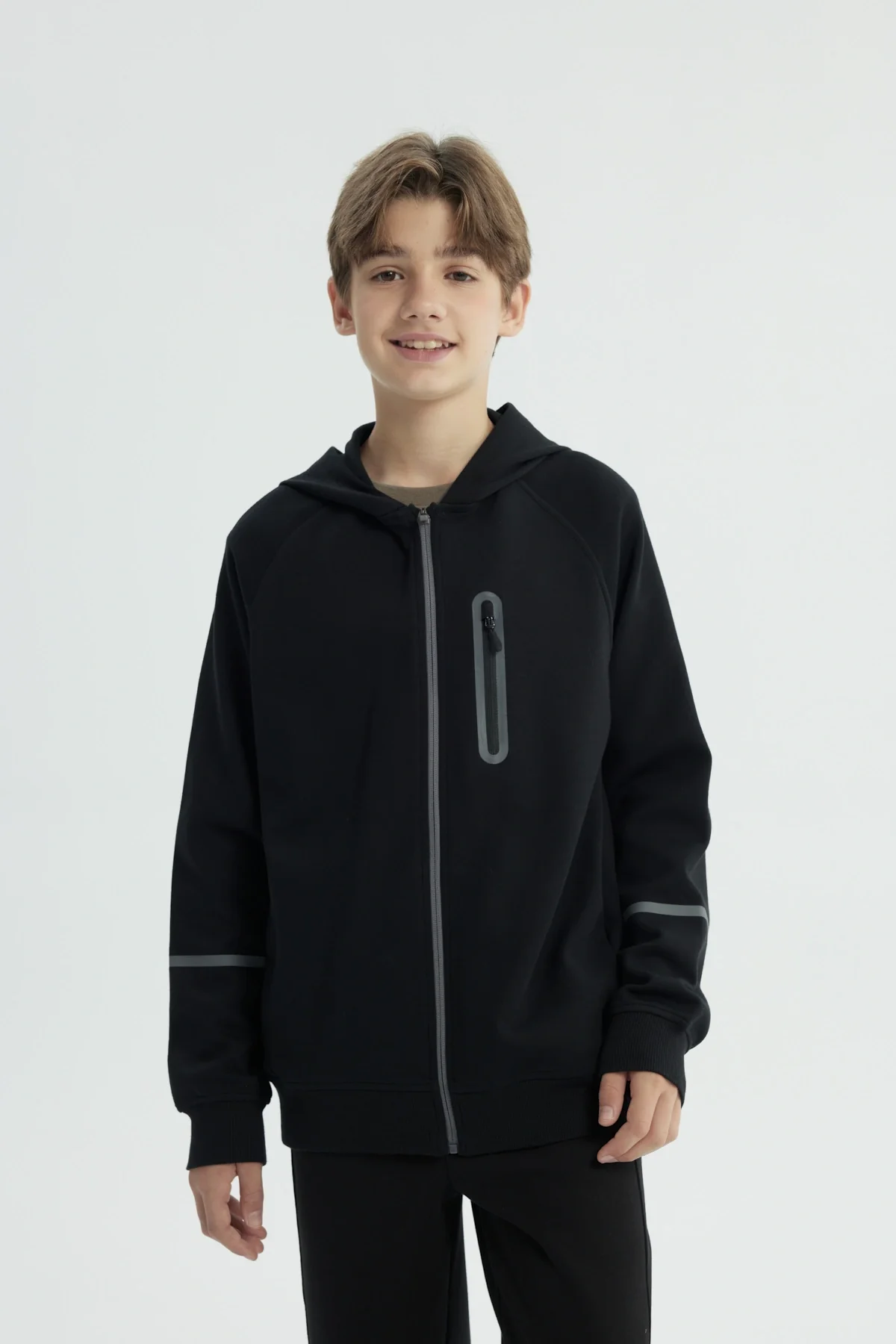 Polerón Niño Regular Negro