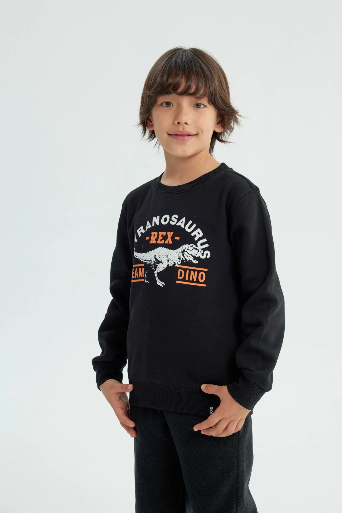 Polerón Niño Slim Negro - Image 2