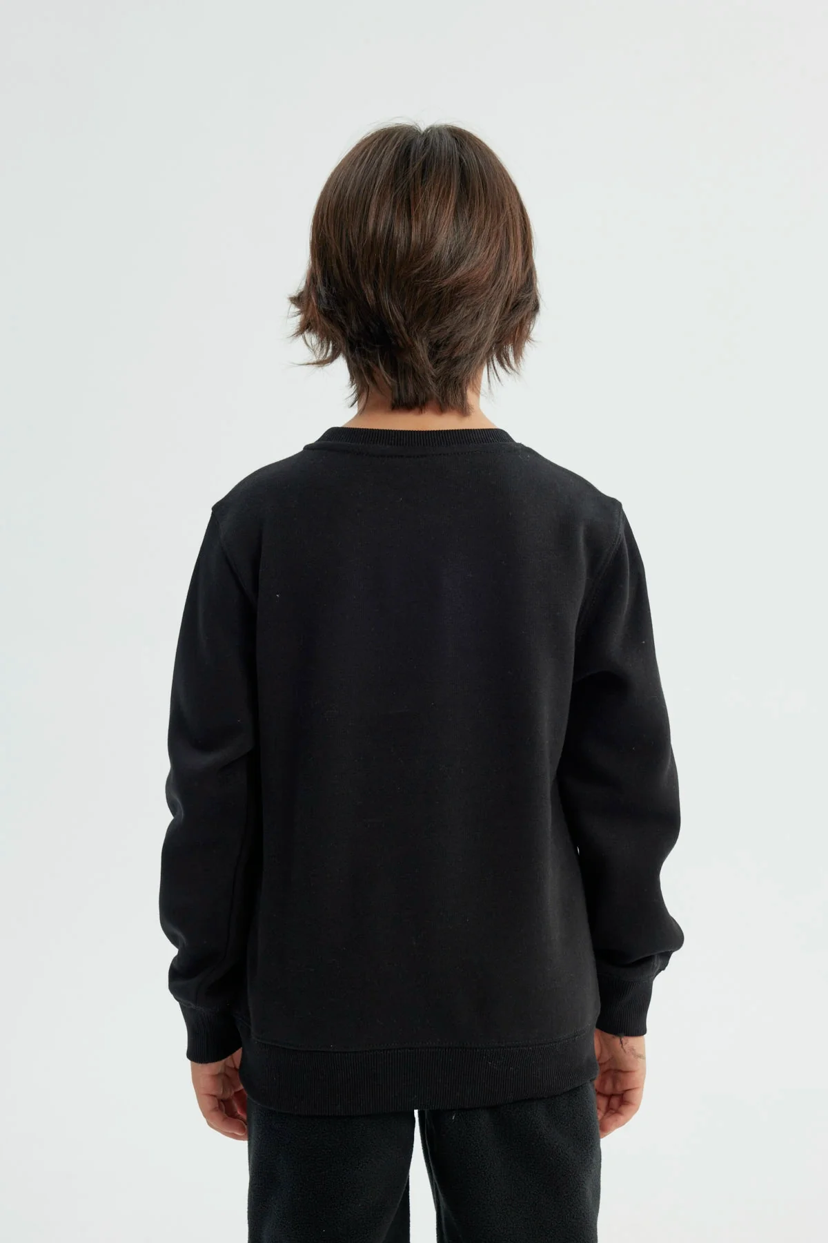 Polerón Niño Slim Negro - Image 3