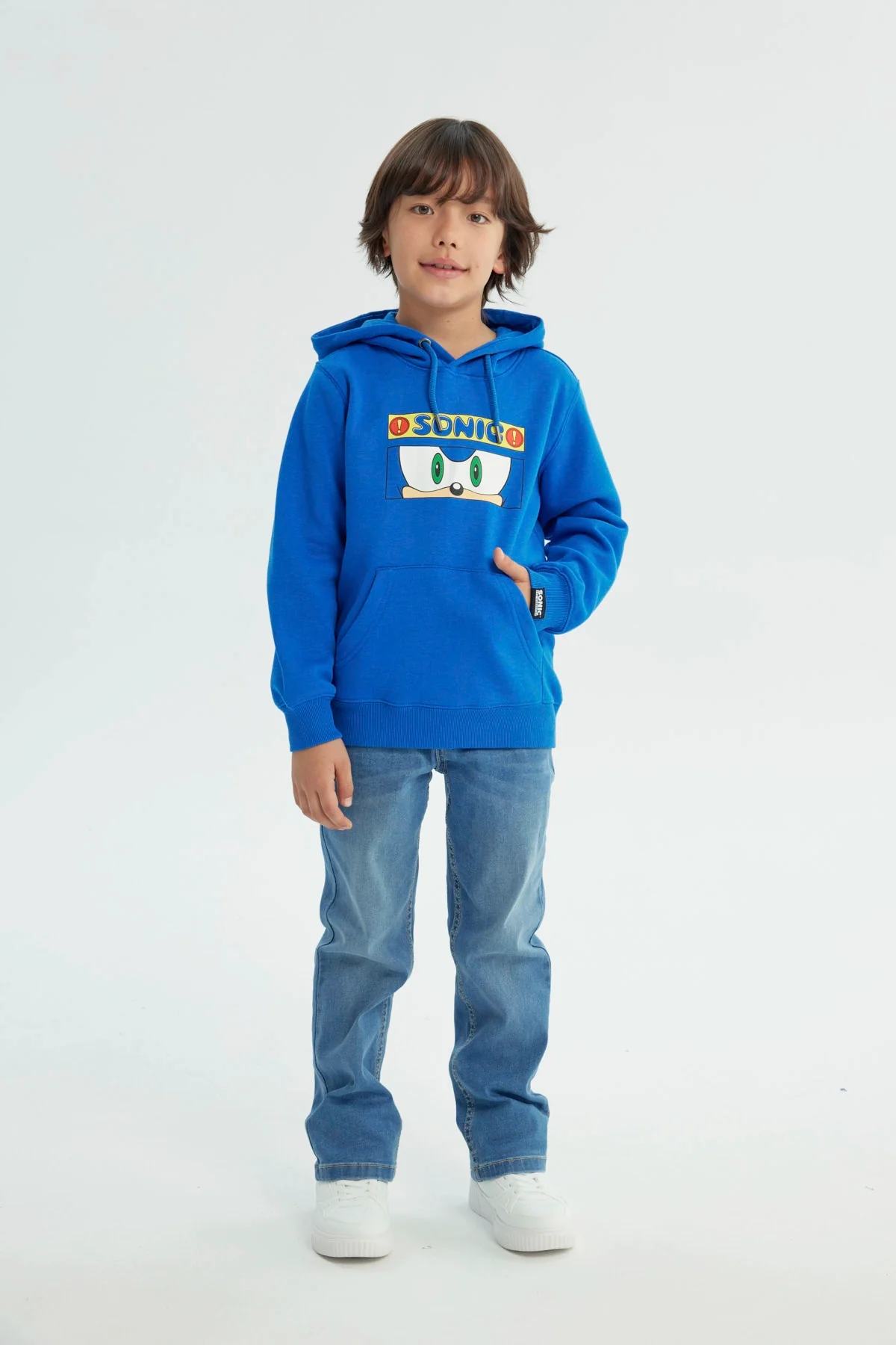 Polerón Niño Sonic Azul - Image 4