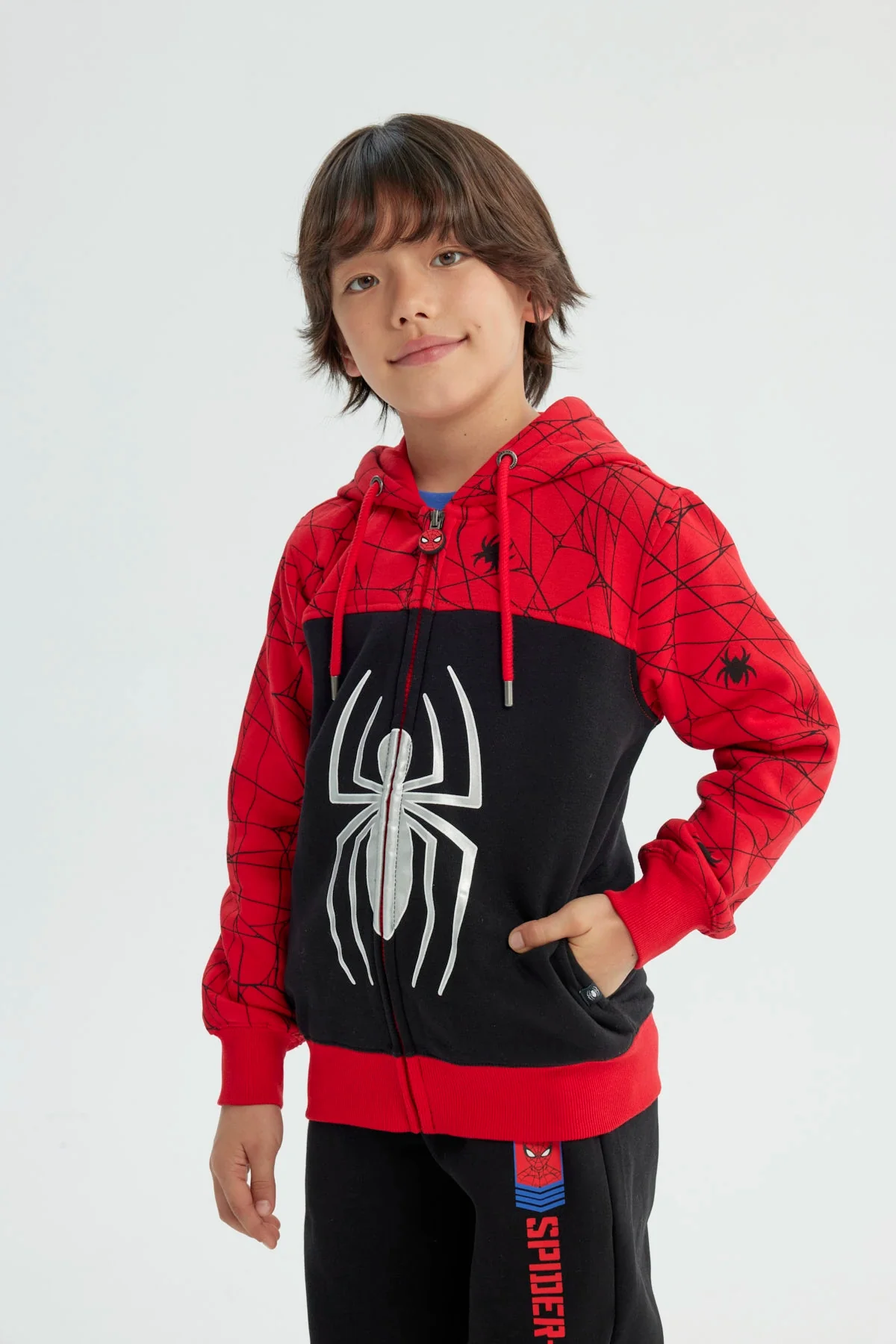 Polerón Niño Spiderman Rojo - Image 2