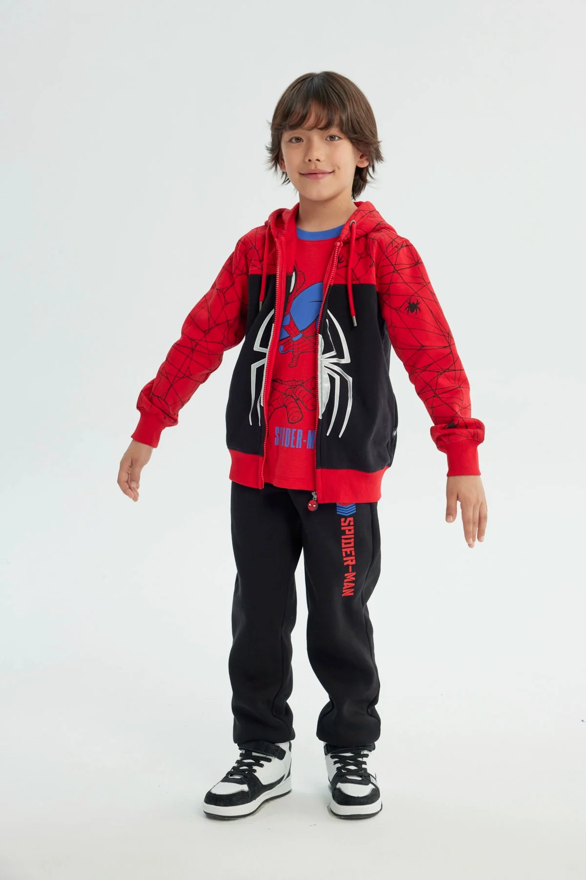 Polerón Niño Spiderman Rojo - Image 4