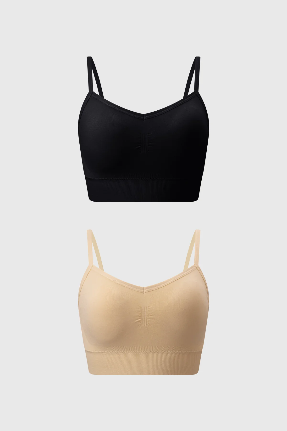Sostén Mujer Bipack Peto Liso Beige
