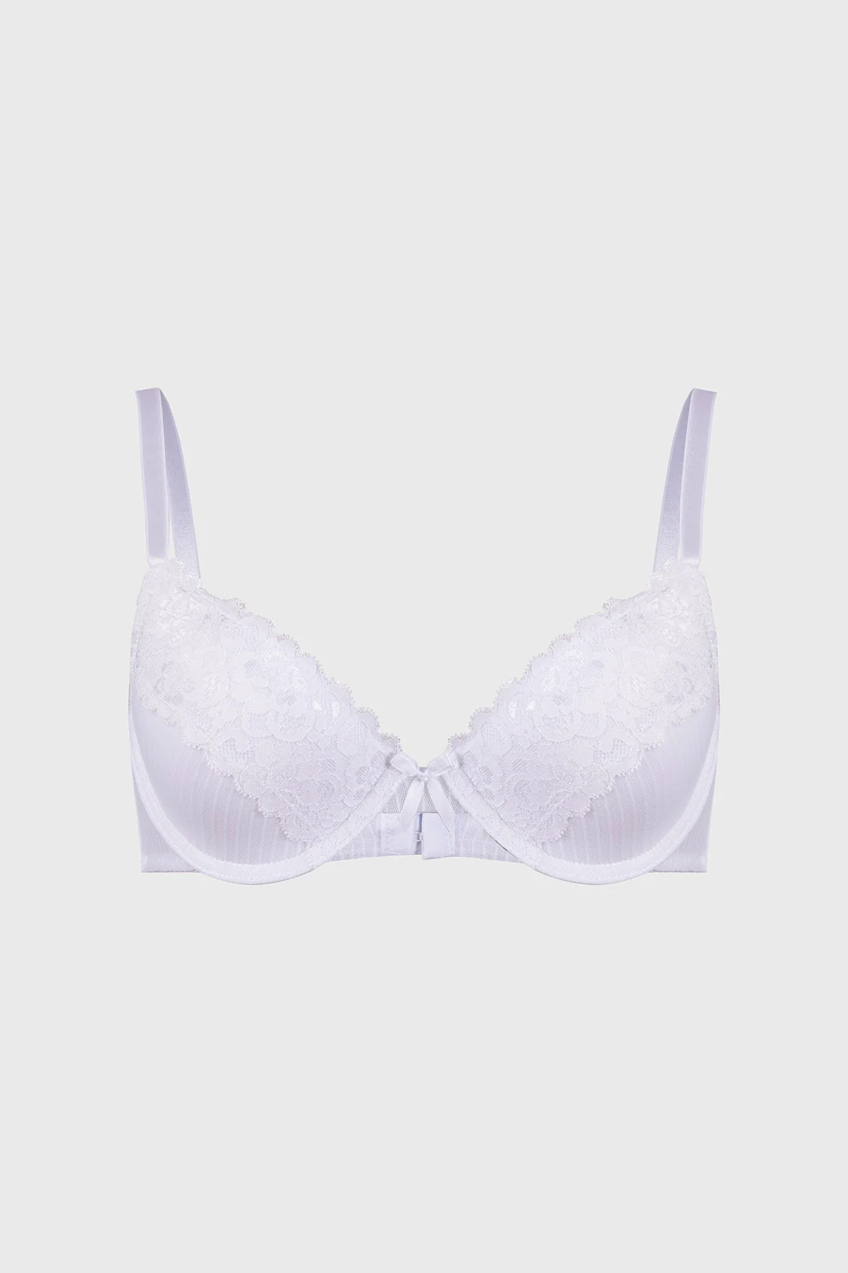 Sostén Mujer Copa Soft Encaje Blanco
