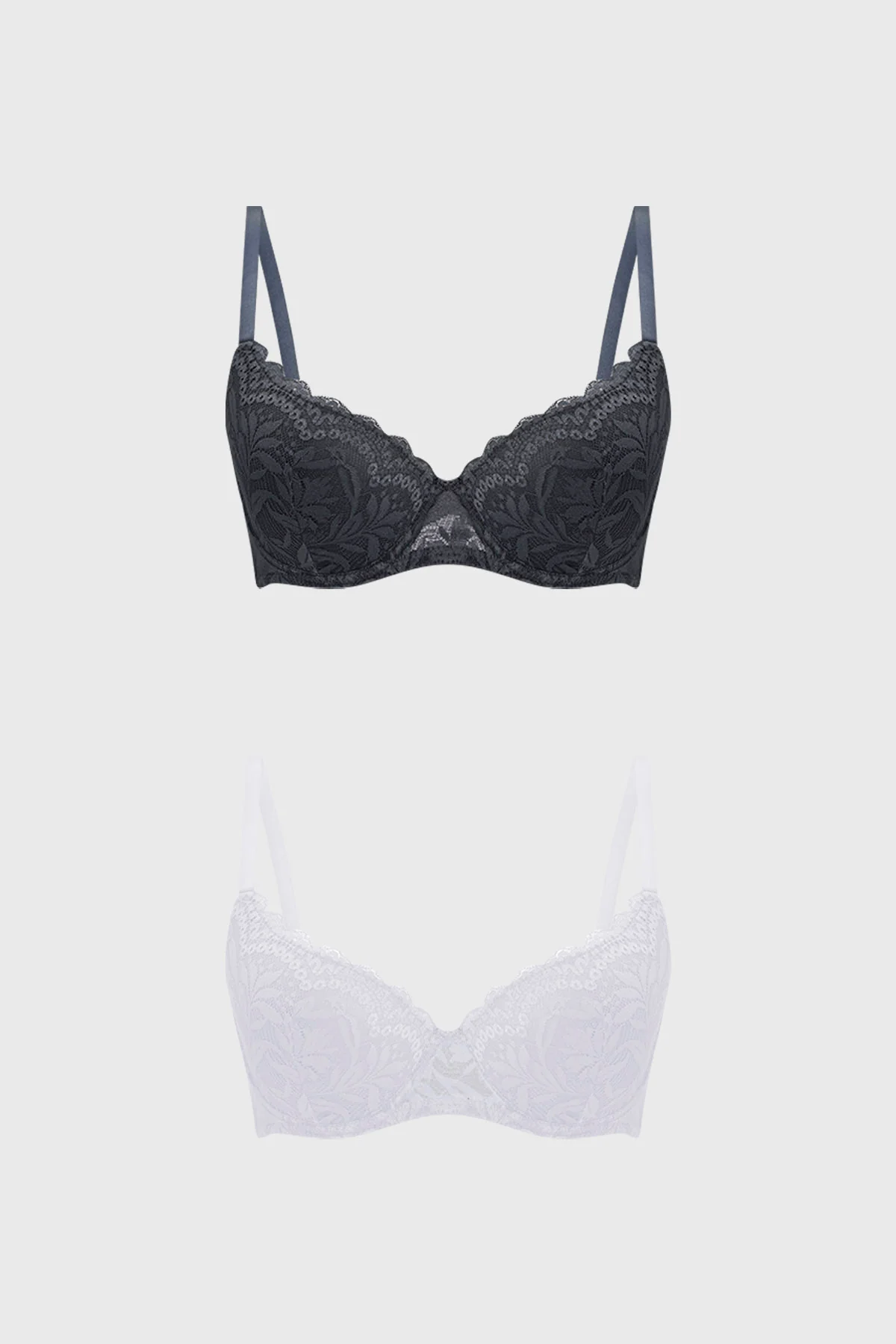 Sostén Mujer Sosten Strapless Gris Oscuro