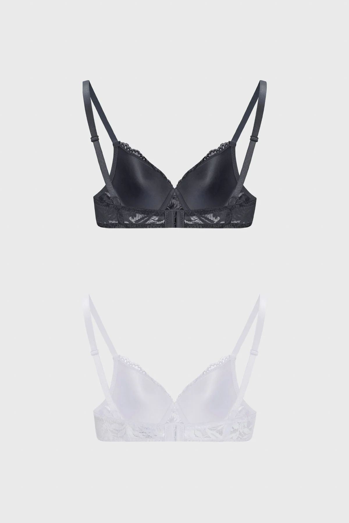 Sostén Mujer Sosten Strapless Gris Oscuro - Image 2