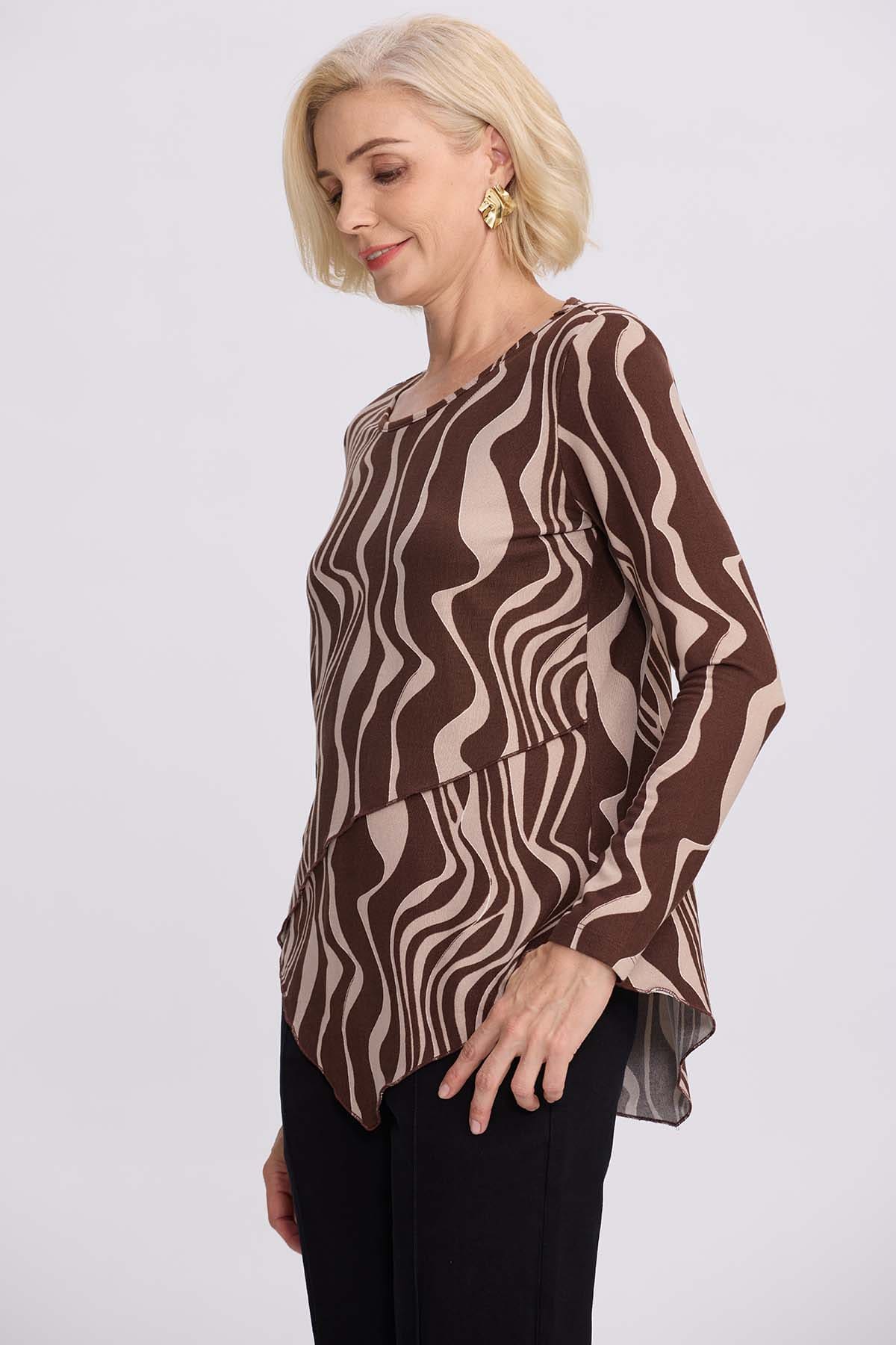 Sweater Mujer Casual Cafe - Image 2