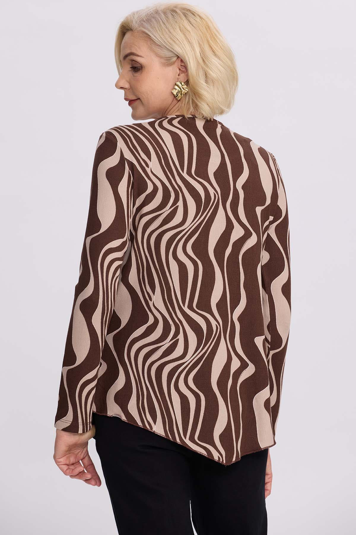 Sweater Mujer Casual Cafe - Image 3