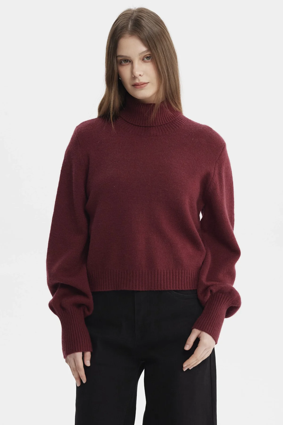 Sweater Mujer Chenille Rojo