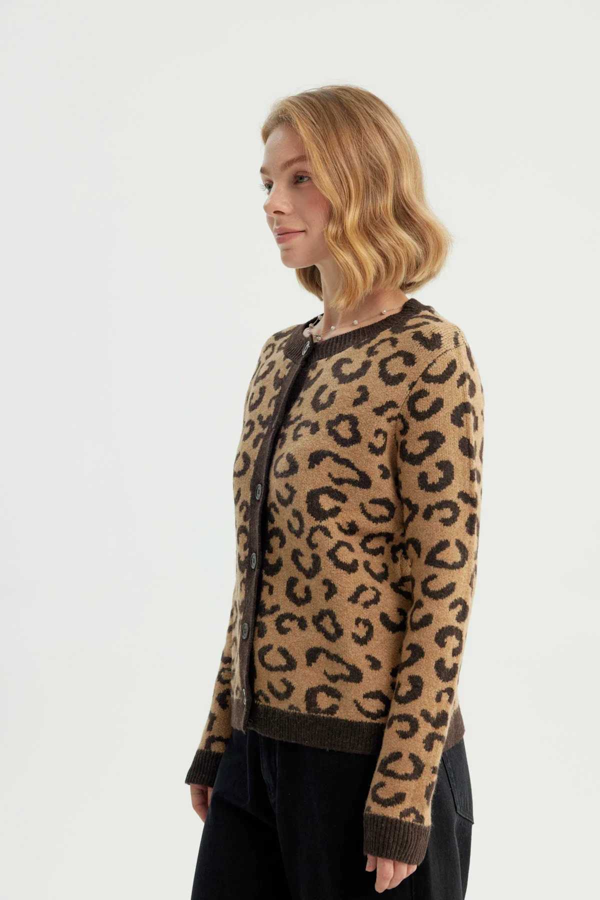 Sweater Mujer Clásico Beige - Image 2