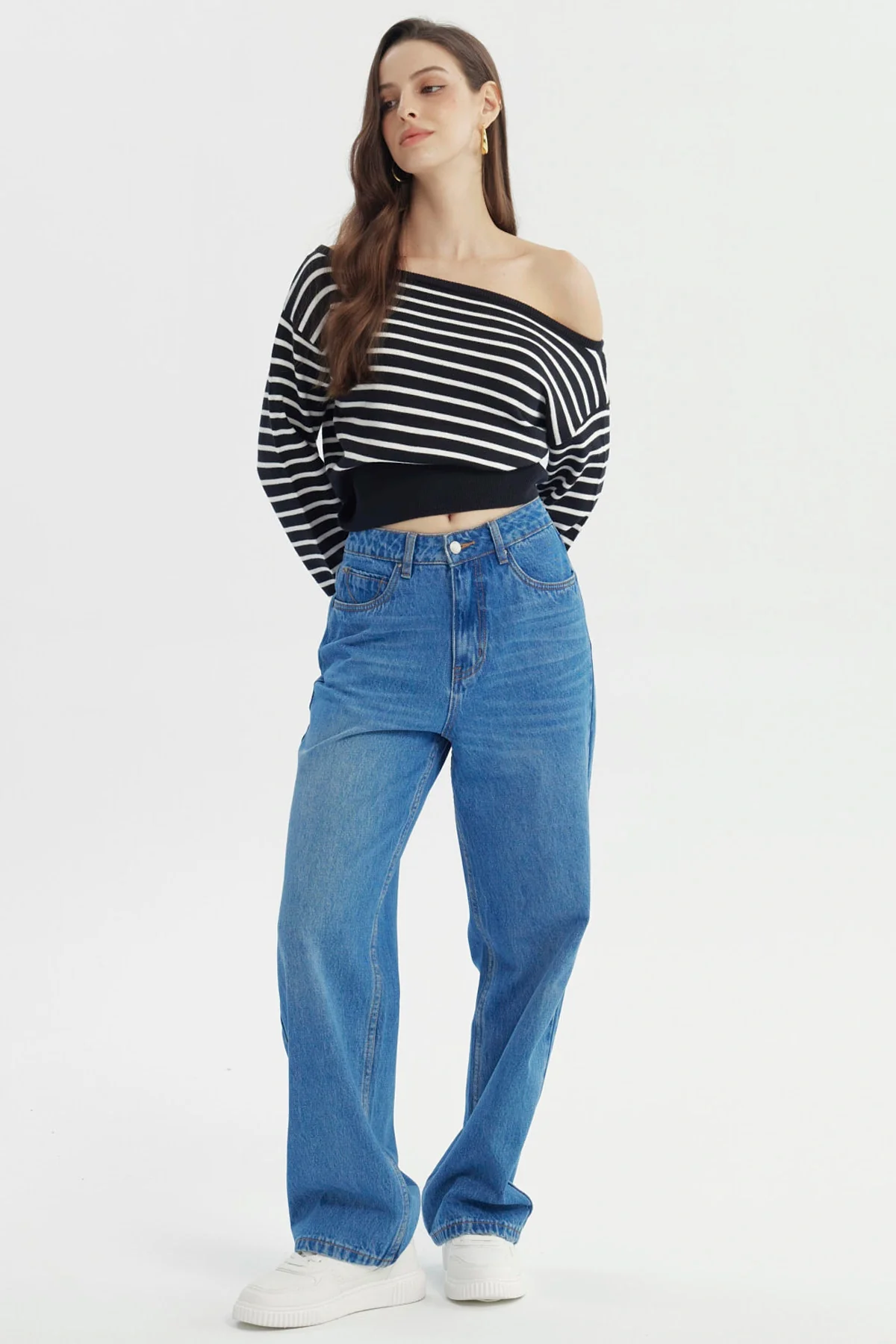 Sweater Mujer Classic Negro - Image 4