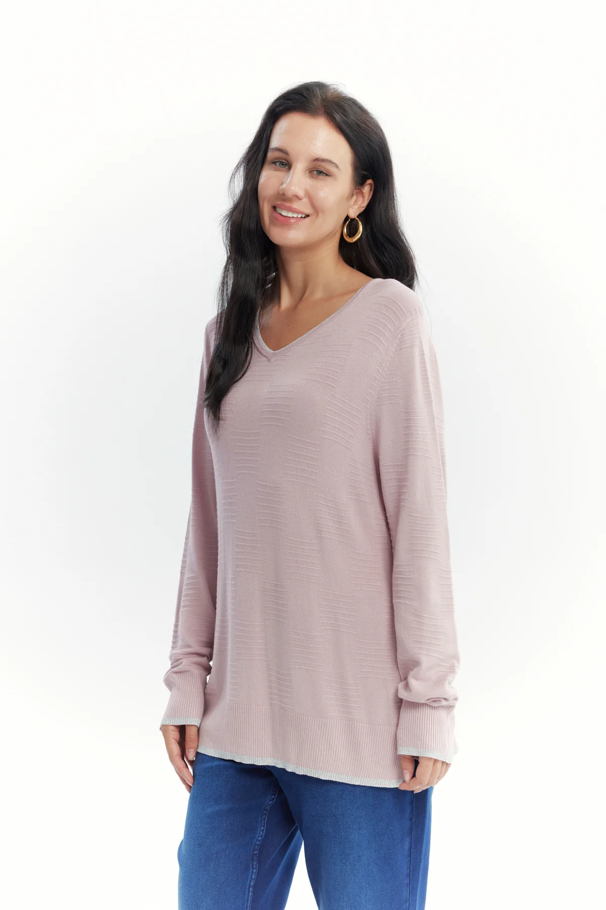 Sweater Mujer Classic Rosado - Image 2
