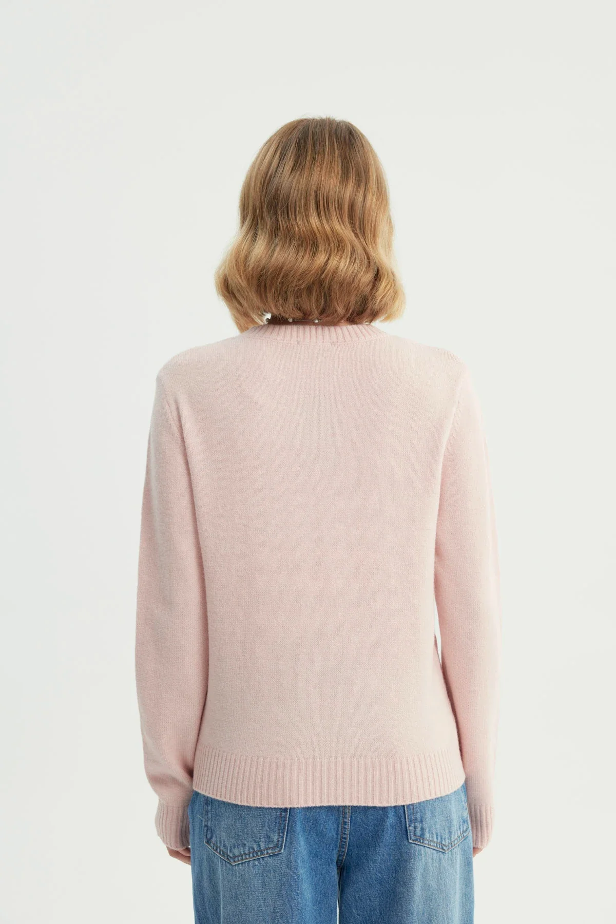 Sweater Mujer Classic Rosado - Image 3