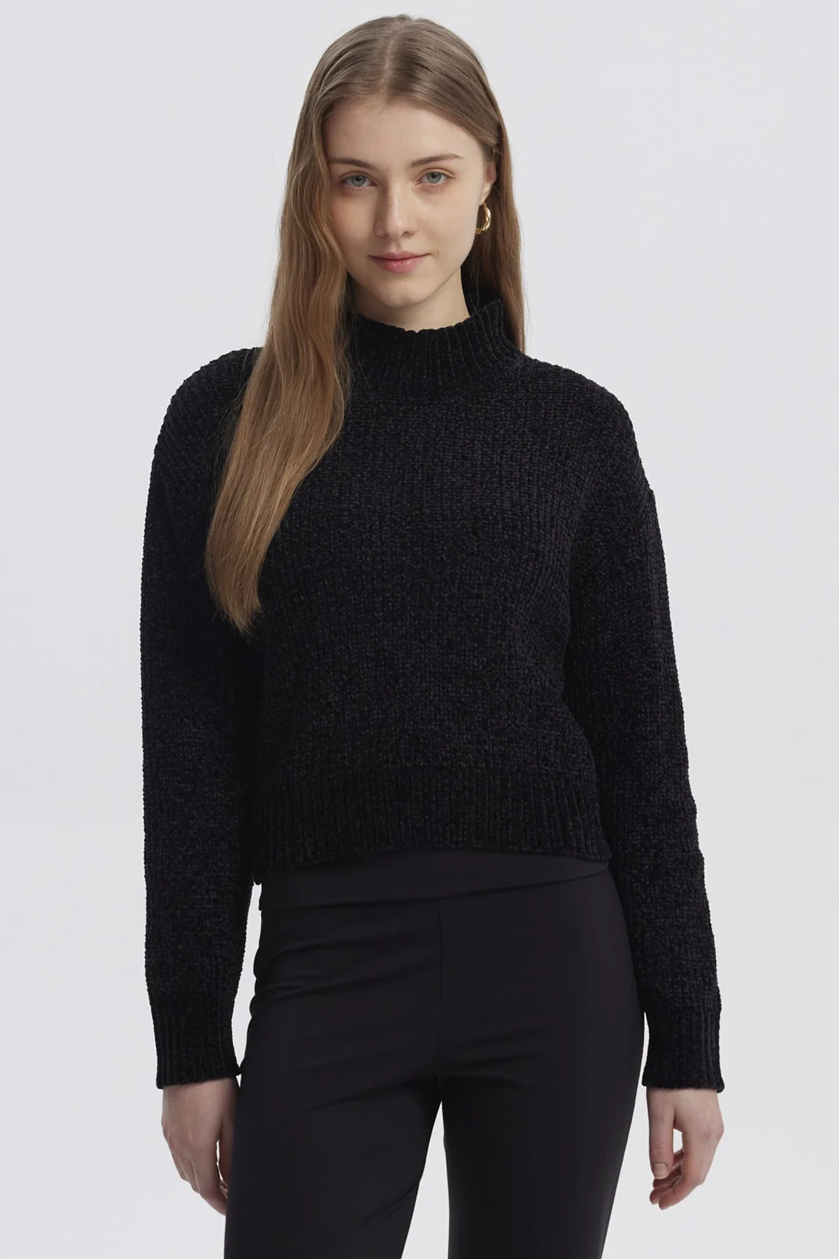 Sweater Mujer Juvenil Negro