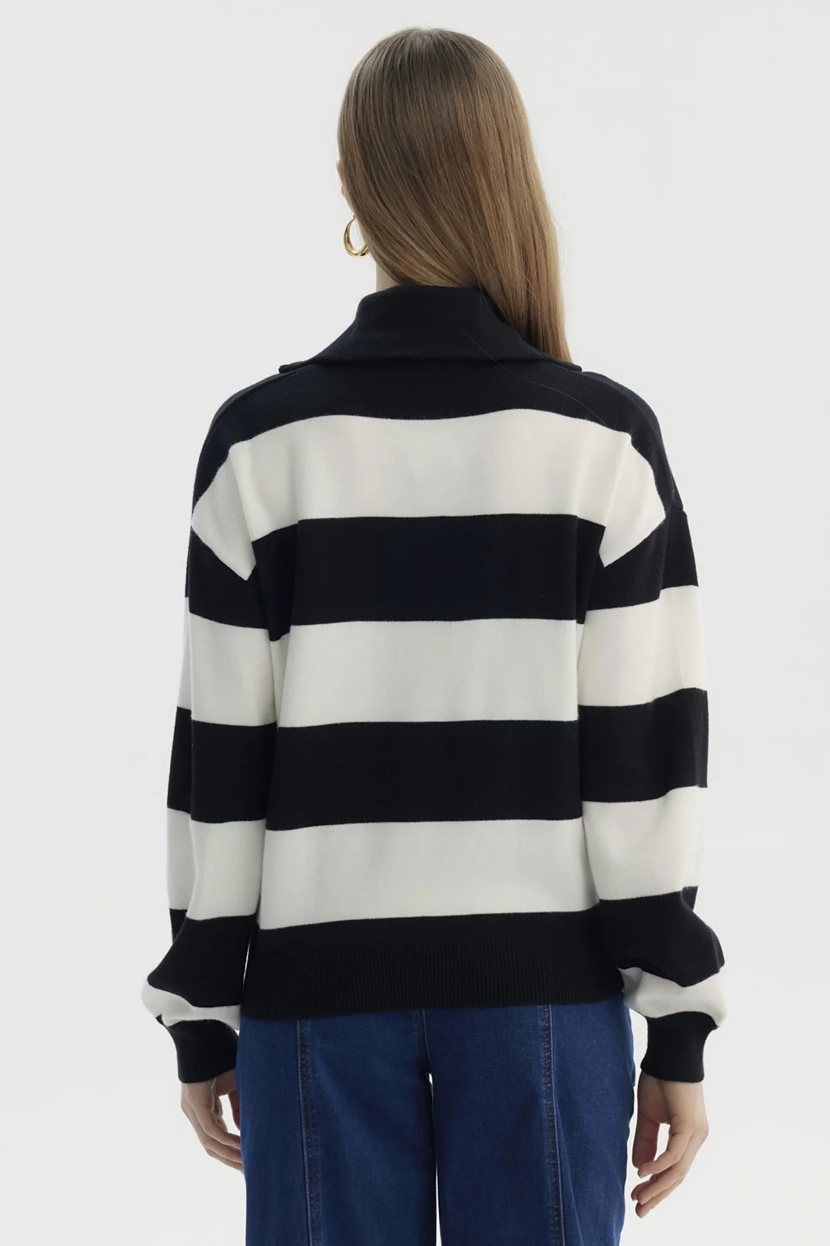 Sweater Mujer Juvenil Negro - Image 3