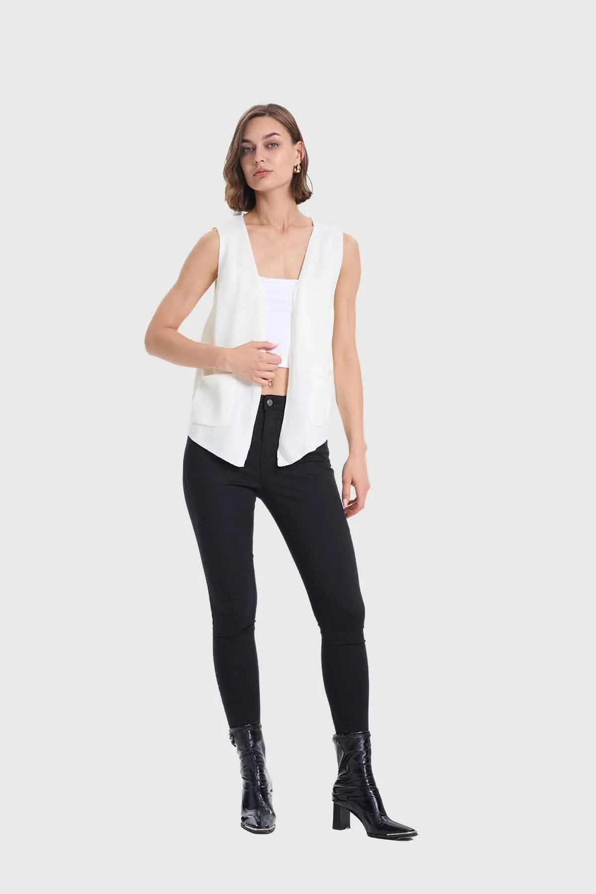 Sweater Mujer Tapado Crudo - Image 4