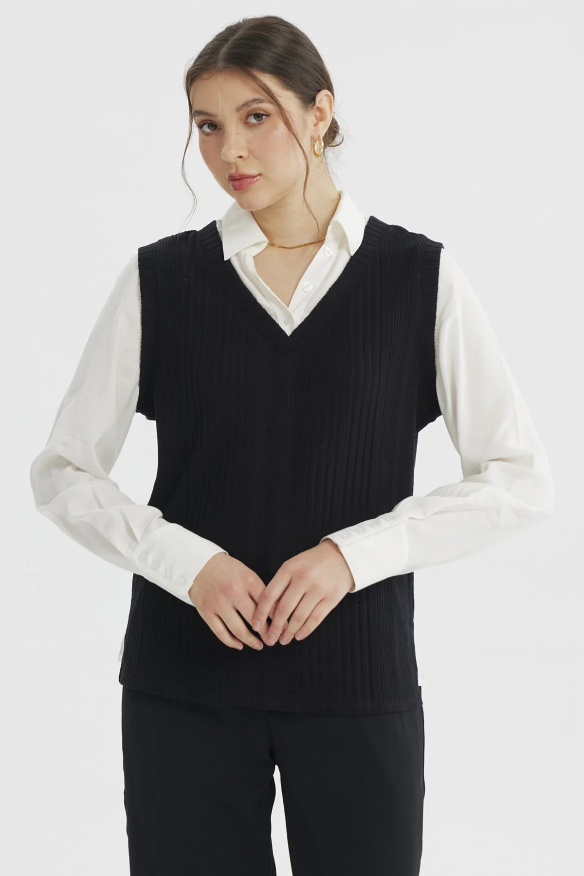 Sweater Mujer Vuelo Negro